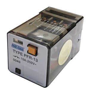 رله شیشه ای سه کنتاکت (11 پایه) 24 ولت DC پارس فانال