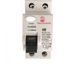 کلید محافظ جان تک فاز 63 آمپر پارس افق اروند